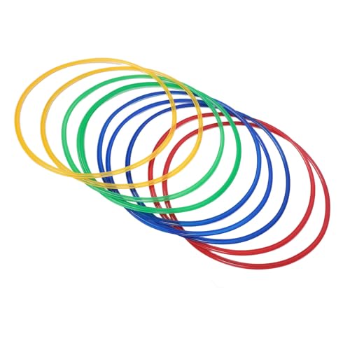 Generic Juego de Aros de Entrenamiento Sensorial para Niños de 18,9 Pulgadas Que Mejoran el Ejercicio de Atención para Niños Anillos y Conectores de Plástico para el Hogar - imagen 3