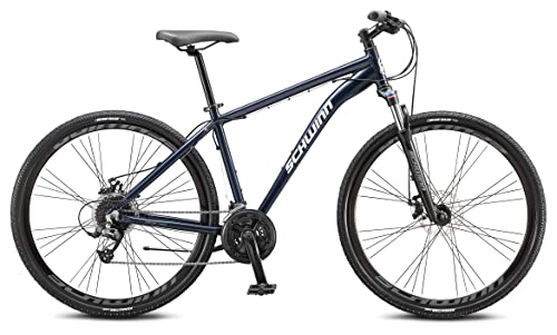 Schwinn GTX 4 Hybrid Bike, 700c Mens and Womens Bike, 24-Speed Hybrid Bicycle, Aluminum Dual-Sport Frame, Suspension Fork, Mechanical Disc Brakes, Adult Bicycle by Schwinn - Image 2