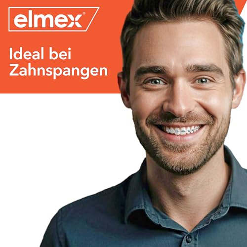 aronal & elmex Zahnpasta Doppel-Schutz 2x75ml – medizinische Zahnreinigung mit doppeltem Schutz für Zahnfleisch und Zähne – stärkt die Zähne gegen Karies für morgens und abends