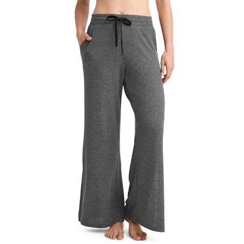 Jockey Women's Sleepwear Waffle Sleep Pant, Black...