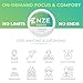 NZE Caffeine Free Nootropic Pouches (Spearmint) - Nootropic Pouches with Alpha GPC, L-Tyrosine & L-Theanine - No Sugar or Artificial Sweeteners - 15 Nicotine Free Pouches Per Can - 5 Pack
