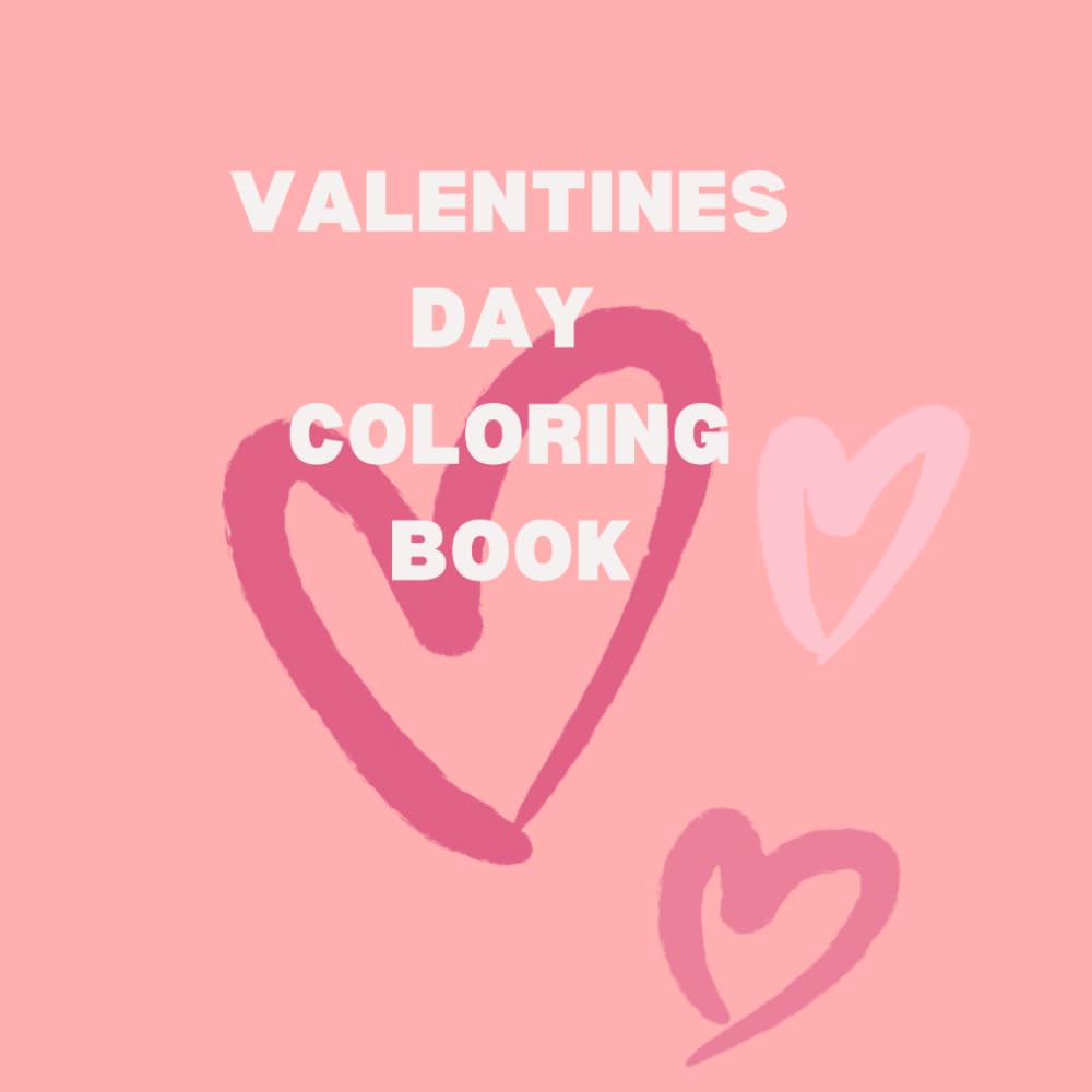 Valentines Day Coloring Book