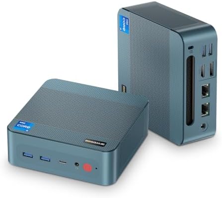 BOSGAME P2 lite Mini Pc I5 12450H, 11 Pro Desktop Computers, 16GB...