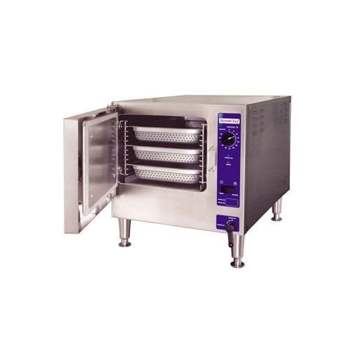 Cleveland Range 22CET3.1 SteamChef 3 Convection Steamer, electric, countertop, 1 compartment, (3) pan capacity, SureCook controls, 208-240 Volt, 3 Phase