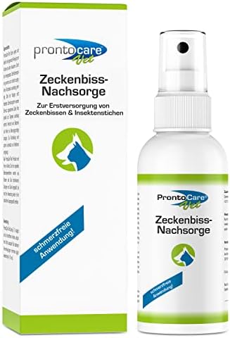 Prontocare-Vet Zeckenspray 75ml - optimale Nachsorge bei Zeckenbissen