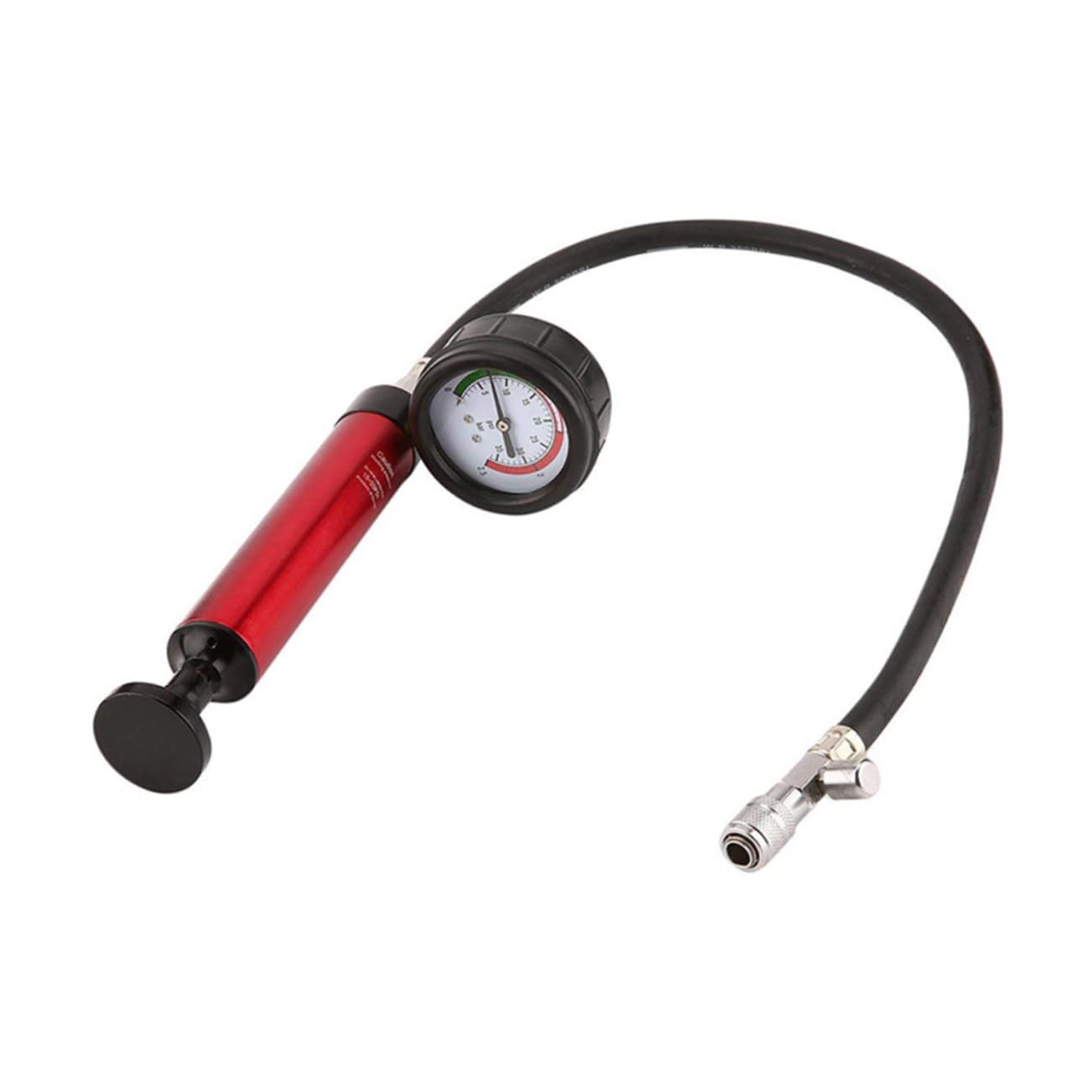 14Pcs Radiator Water Pressure Tester Kit Tank Leak Detection Tool for Automotive Cooling Systems Quick Release Couplings Easy to Read Dial