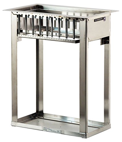 Lakeside 973 Glass/Cup Rack Transport Rack, Stainless Steel (Fully Assembled)