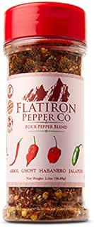Flatiron Pepper Co - Four Pepper Blend. Premium Red Chile Flakes. Habanero - Jalapeno - Arbol - Ghost Pepper