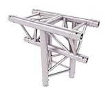  Alu System Trussing AST, Traverse 3 Punkt, Messestand Truss, 3 Wege T- Stück, vertikal