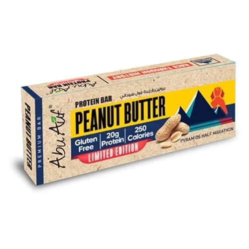 Barra de proteína Abu Auf sabor mantequilla de maní 70g miniatura 1