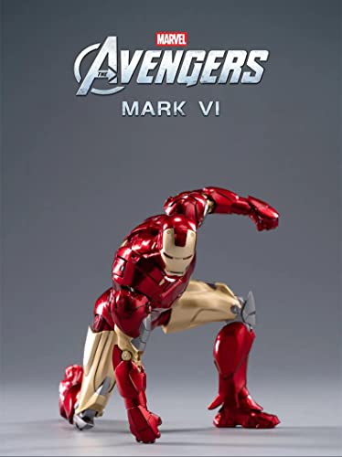 Snuopfy Iron Man Movie Series-Iron Man Mark 6 Action Figures-Iron Man Toy (7 Inches) #TOP4