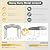 MUPATER 10 x 15 FT Metal Carport, Heavy Duty Carport Kit for Outdoor, Garage Car Shelter Shade with Galvanized Roof, Frame & Bolts for Car, Boat, Truck, Grey