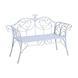 ✅Ergonomischer Sitz: Die Bank hat einen breiten Sitz, eine hohe Rückenlehne und gekurvte Armlehnen für optimalen Komfort.