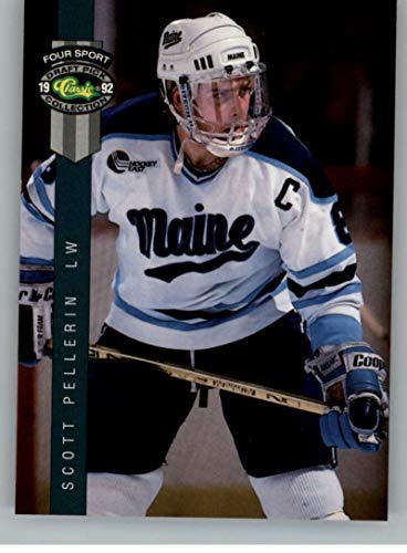 1992 Classic Four Sport MultiSport #202 Scott Pellerin Maine Black Bears Official NCAA Trrading Card From Classic