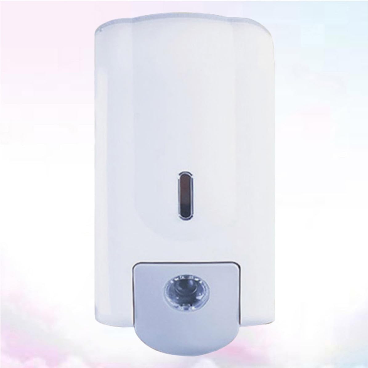 UPKOCH Wall Mounted Soap Dispenser 1000ml Refillable Abs Liquid Soap and Shampoo Holder for Home and Public Bathroom, Hand Press Shower Dispenser with Sturdy Plastic Design