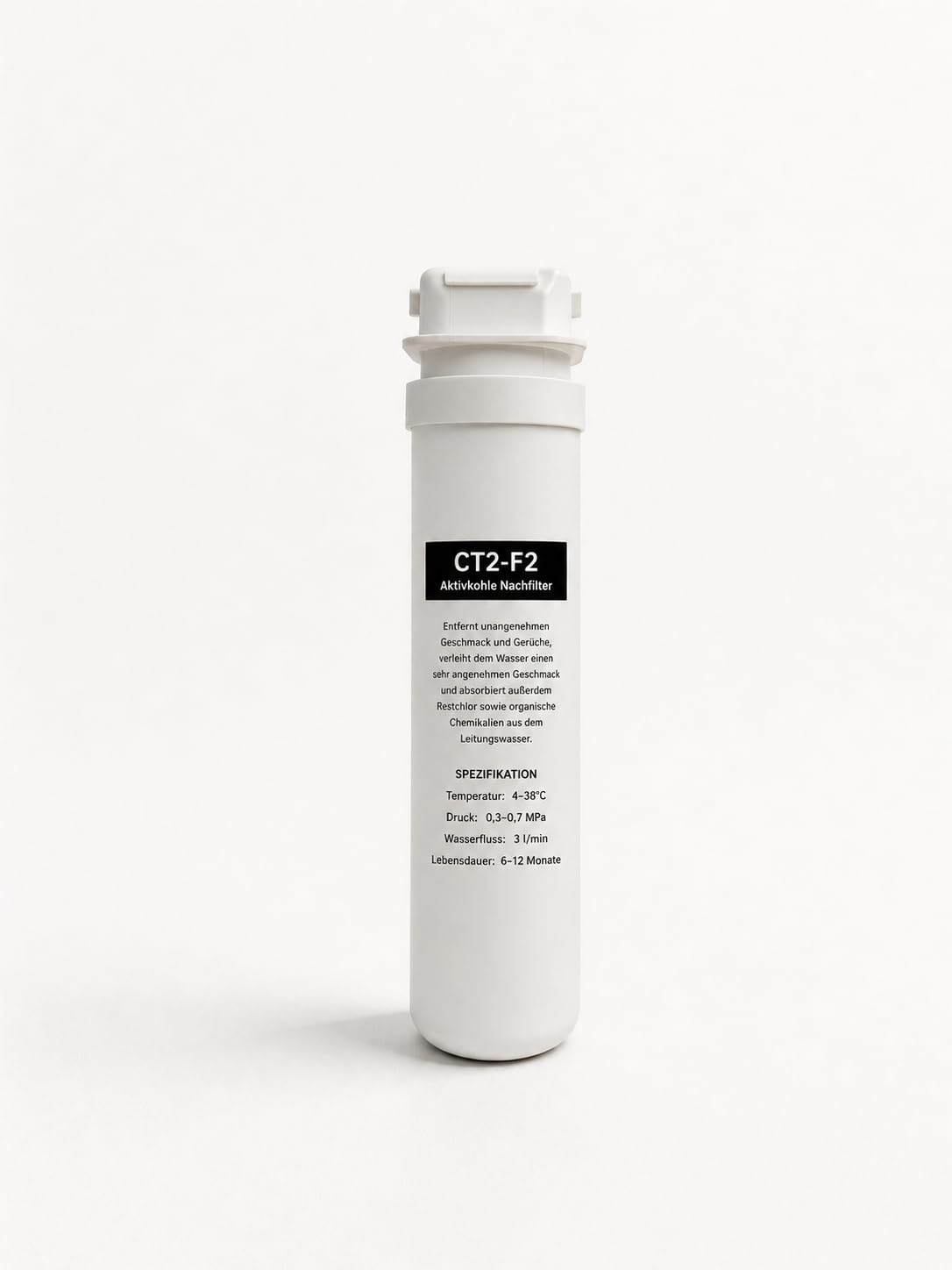 VIESTA® CT2-F2 filtr zamienny do instalacji odwróconej osmozy stołowej – filtr CTO Carbon do uzdatniania wody CT120