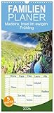 Familienplaner 2026 - Madeira, Insel im ewigen Frühling mit 5 Spalten (Wandkalender, 21 cm x 45 cm), CALVENDO