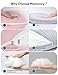 Momcozy Pregnancy Pillows for Sleeping, U Shaped Full Body Maternity Pillow for Side Sleeping - Support for Back, Legs, Belly, HIPS, 57 Inch, Pink