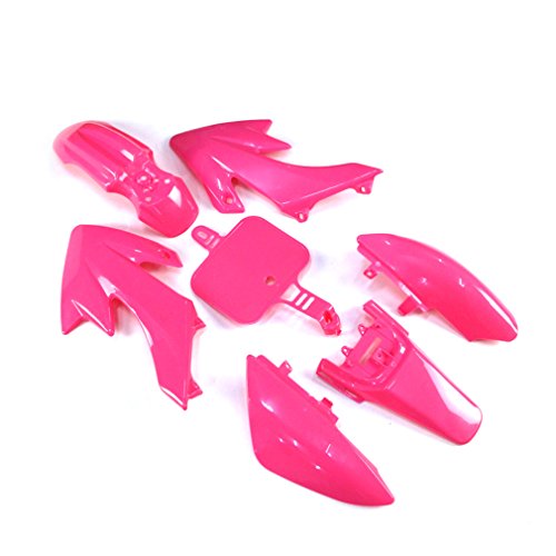 Xlyze Pink-Group Motorctcly Plastic Fender Body Work Fairing Kit For Sdg Ssr Piranha Chinese Crf50 Xr50 50Cc 70Cc 90Cc 110Cc 125Cc 140Cc 150Cc 160Cc Pit Dirt Bike #TOP3