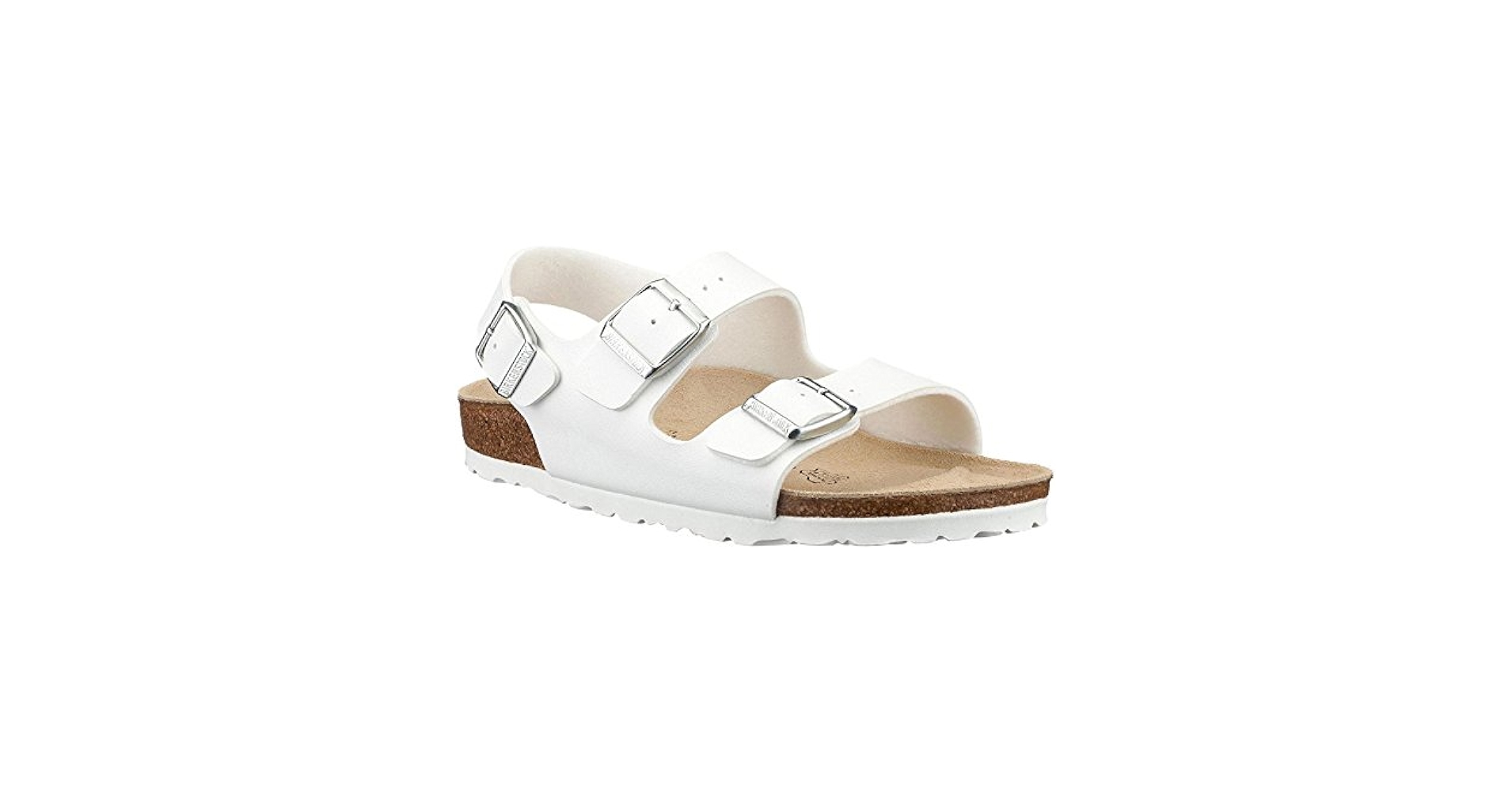 新品BIRKENSTOCK Milano サンダル 38 24 24.5 白 Amazon.com | Birkenstock Womens Milano White Birko-Flor