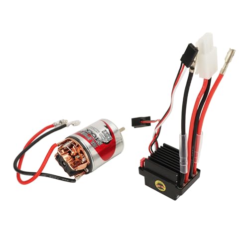 Kit Esc de Motor Escovado, Rolamento Bidirecional de Baixa Fricção, Grande Torção 7.4v 540, Motor Es