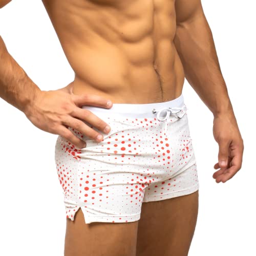 Taddlee Men Swimwear Swim Boxer Brief Bikini Surfing Trunks Square Cut Swimsuits