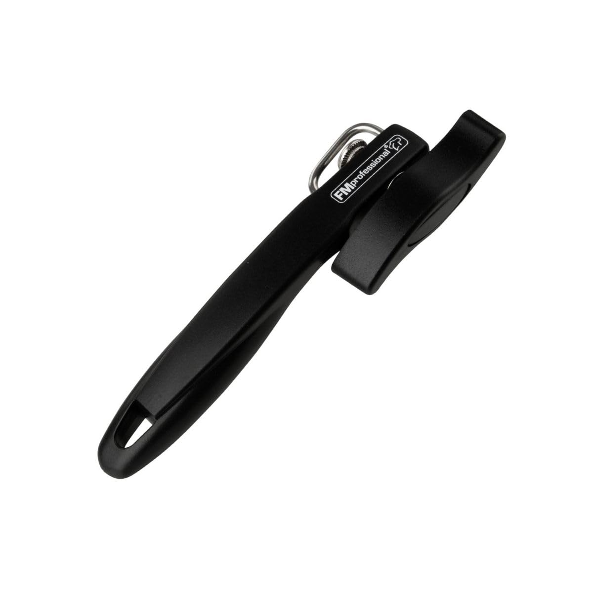 FM Professional 21404 Ouvre boite, ouvre boite de conserve, ouvre boîte, ouvre-​boîtes, accessoires pour cuisine, métal, plastique, 19 cm