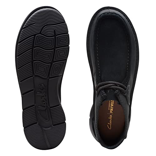 Image of Clarks Colehill Wally BLACK NUBU