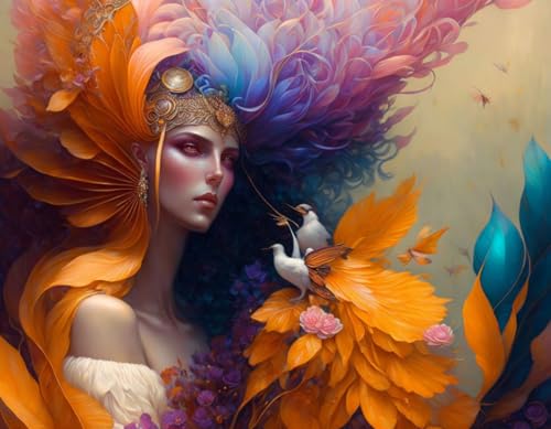 Tableau sur toile 58 x 90 cm My Beautiful Lady decoration murale salon