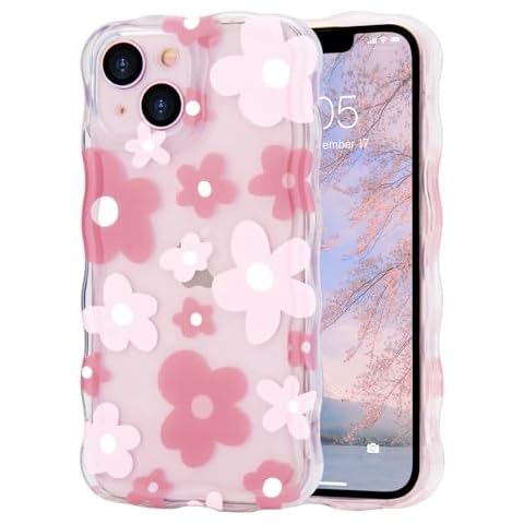 Micoden iPhone 13 Cute Floral Case Cover
