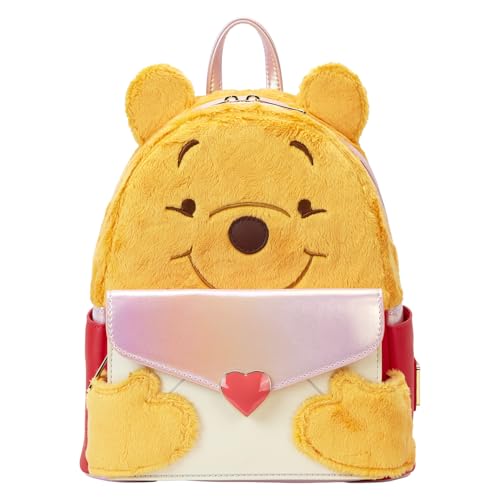 Loungefly Disney Winnie l'ourson Love Letter Mini sac à dos, Multicolore