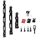 PellKing (12 Pcs) Aluminum Alloy Extension Arm Kit for for Insta360 One X3,X2,X,Metal Bike Mount Helmet Sticker Extension Arm Mount with Metal 1/4'Adapter ,GoPro Hero 10/9/8/7/6/5,and More