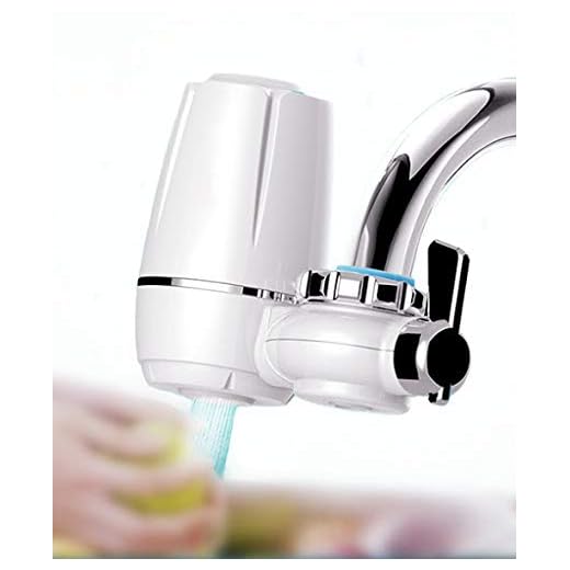 FD Kitchen Faucets Filter Tap Water Filter, Household Water Purifier, Washable Ceramic Filter Mini Water Purification