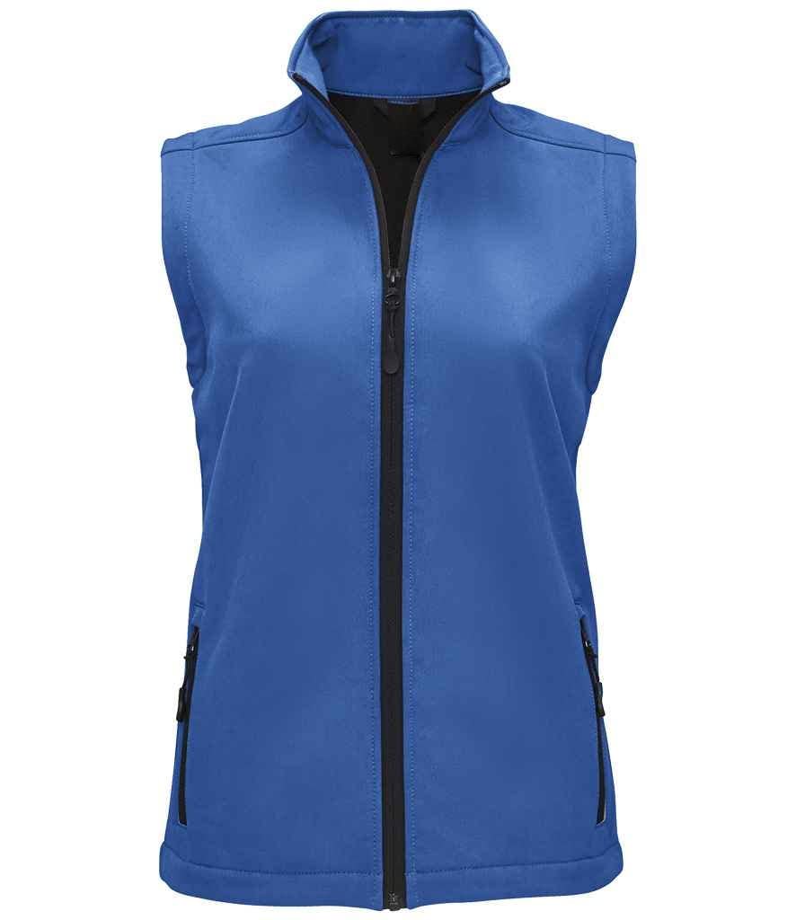 Chaleco softshell suave para mujer de diseño carrera térmico y transpirable 8