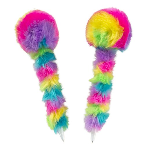 Raymond Geddes Rainbow Plush Writing Pens (70506)