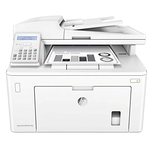 HP LaserJet Pro MFP M227fdn Monochrome All-in-One Printer with built-in Ethernet & 2-sided printing, (G3Q79A)