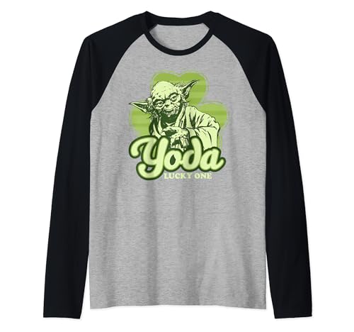 T-shirt de baseball Yoda trèfle de la chance : le cadeau Star Wars idéal pour fan
