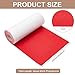 BENECREAT 13 Feet Red Self Adhesive Felt Fabric 10 x 157 Inch Large Felt Fabric Roll Shelf Liner for DIY Costume Making Jewelry Box Drawer Liner Vehicle Decals