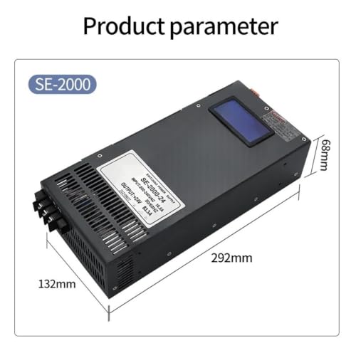 Alimentation commutation réglable 2000W AC/DC pour tension industrielle - 2