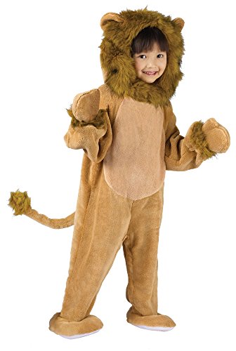Fun World Costumes Baby's Cuddly Lion Toddler Costume, Tan, Toddler Large 3T-4T