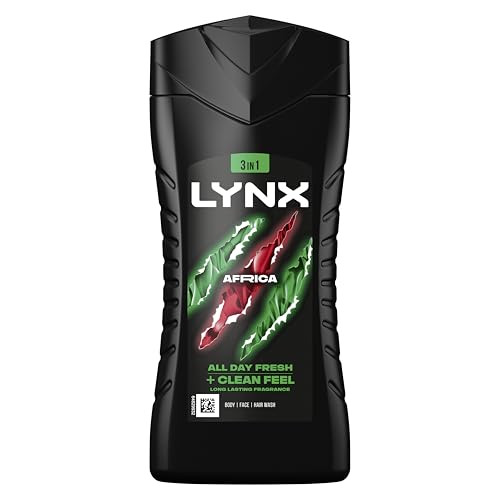 Lynx Shower Gel Africa 225Ml- Pack Of 3