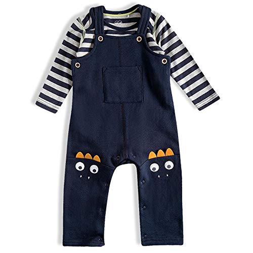 Jardineira Longa, Tip Top, Bebê Menino, Marinho, G