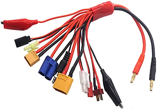 Câble de charge convertisseur 10 en 1 pour batterie LiPo de drone RC