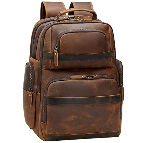 tiding leather backpack
