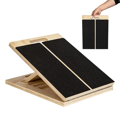 Planche d'étirement du mollet réglable pour exercice physique à la maison