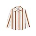 Boys' Shirts Casual Long Sleeve Vacation Shirts with Pocket Striped Printed Cute Kids Button Down Shirts 2026 Spring