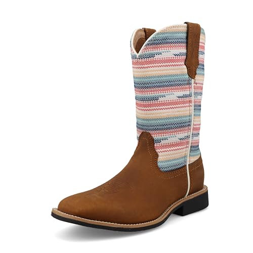 Image of Twisted X Kid's 9 inch Top Hand Square Toe Cowboy Boots