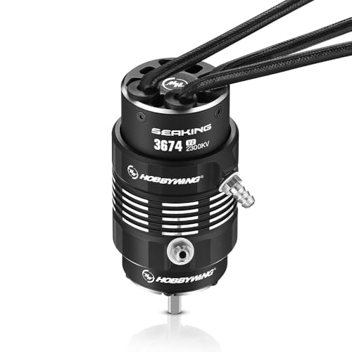 Moteur brushless SEAKING 3674SL V2 HOBBYWING 2300 KV motorisation marine