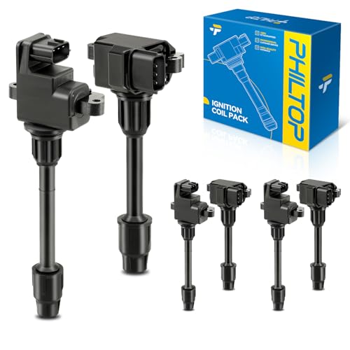 Image of PHILTOP UF232+UF263 Ignition Coil Pack Compatible with 1995-1999 Maxima, 1996-1999 I30, UF232*3+UF263*3