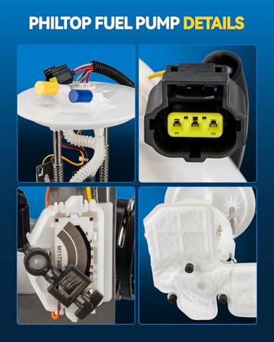Image of PHILTOP Electric Fuel Pump Assembly FG0867 Fit for Explorer